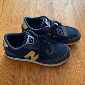 New balance 501 navy size 7 sneakers